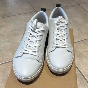Paul Smith White Leather Men's Shoes